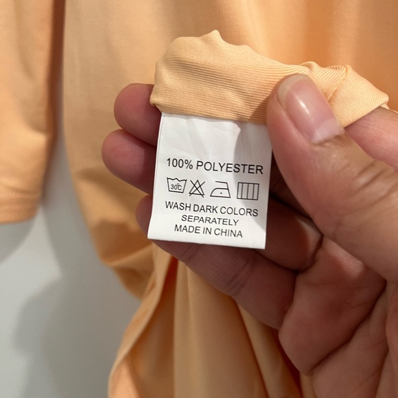 Sabo Skirt Peachy Body Con Margot Dress Sz. L - Picture 5 of 9